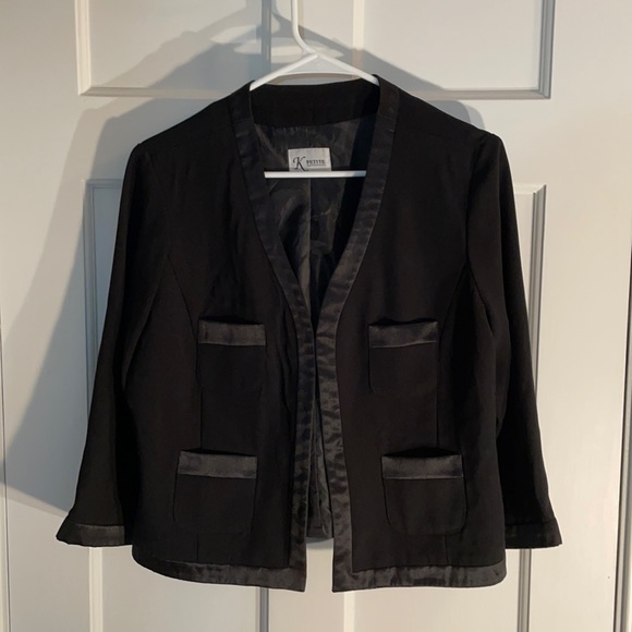 K Petite black blazer - Picture 1 of 2